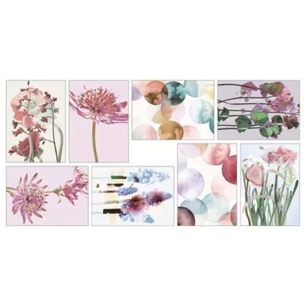 IKEA nwt VÄXBO art card, lush garden, 13x18 cm 5 x 7